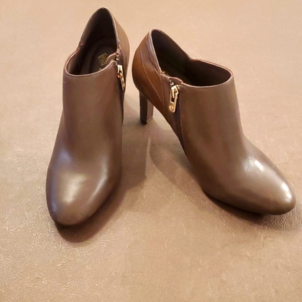NWT šLEATHER ANTON0IO MELANIE BOOTS - Picture 2 of 7